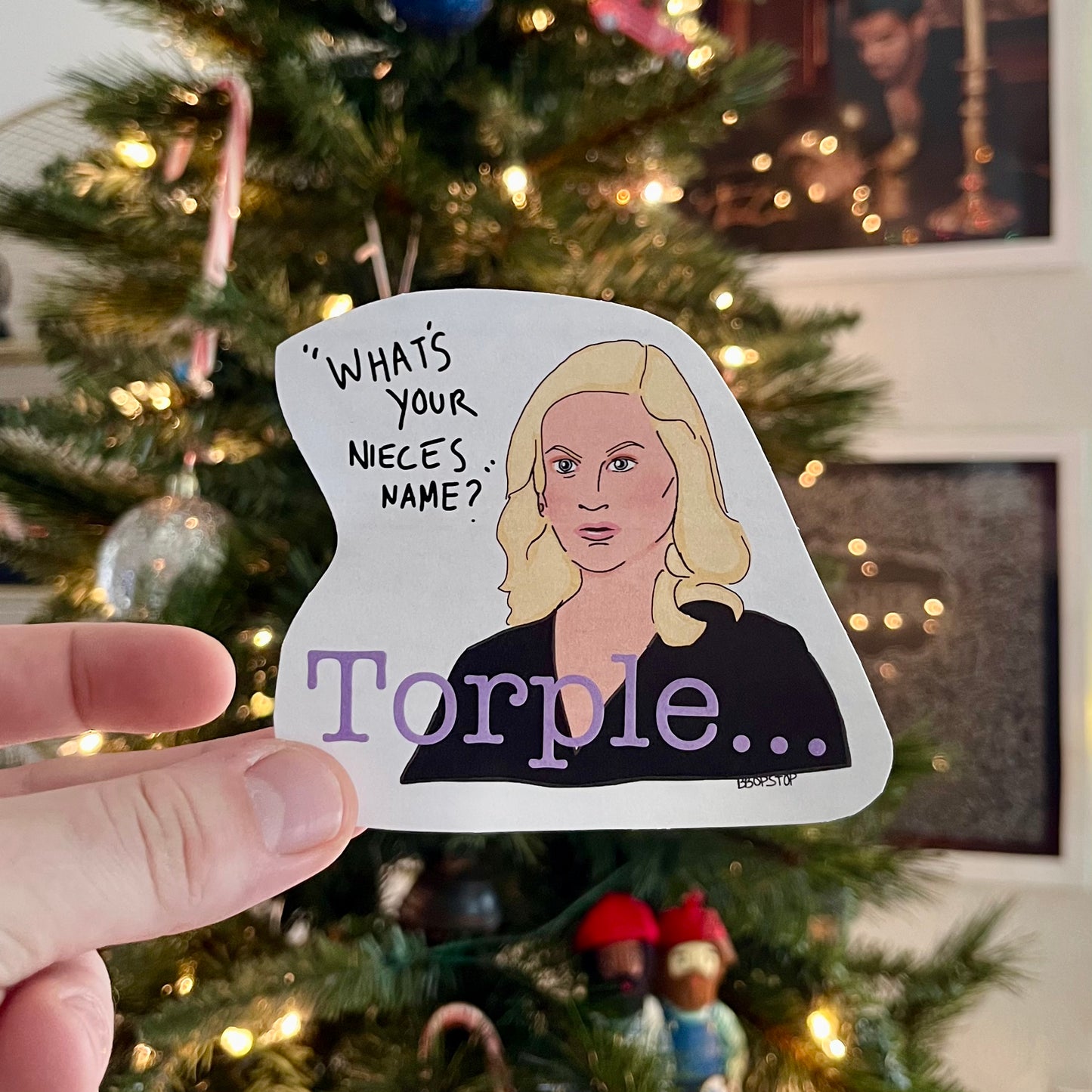 Leslie Knope “Torple” sticker